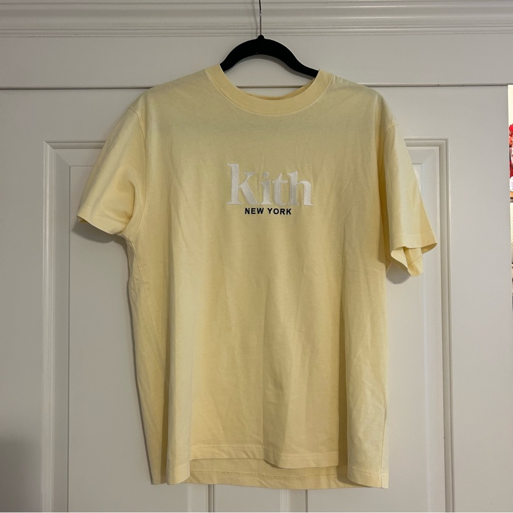 KITH yellow tshirt